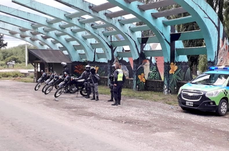 Seguridad Realiza controles en los ingresos a la Provincia