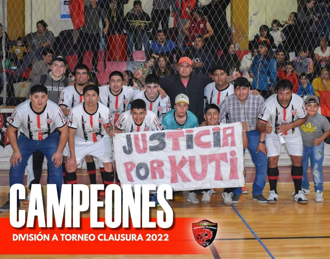 Campeones división A de la Asociación Rojinegra