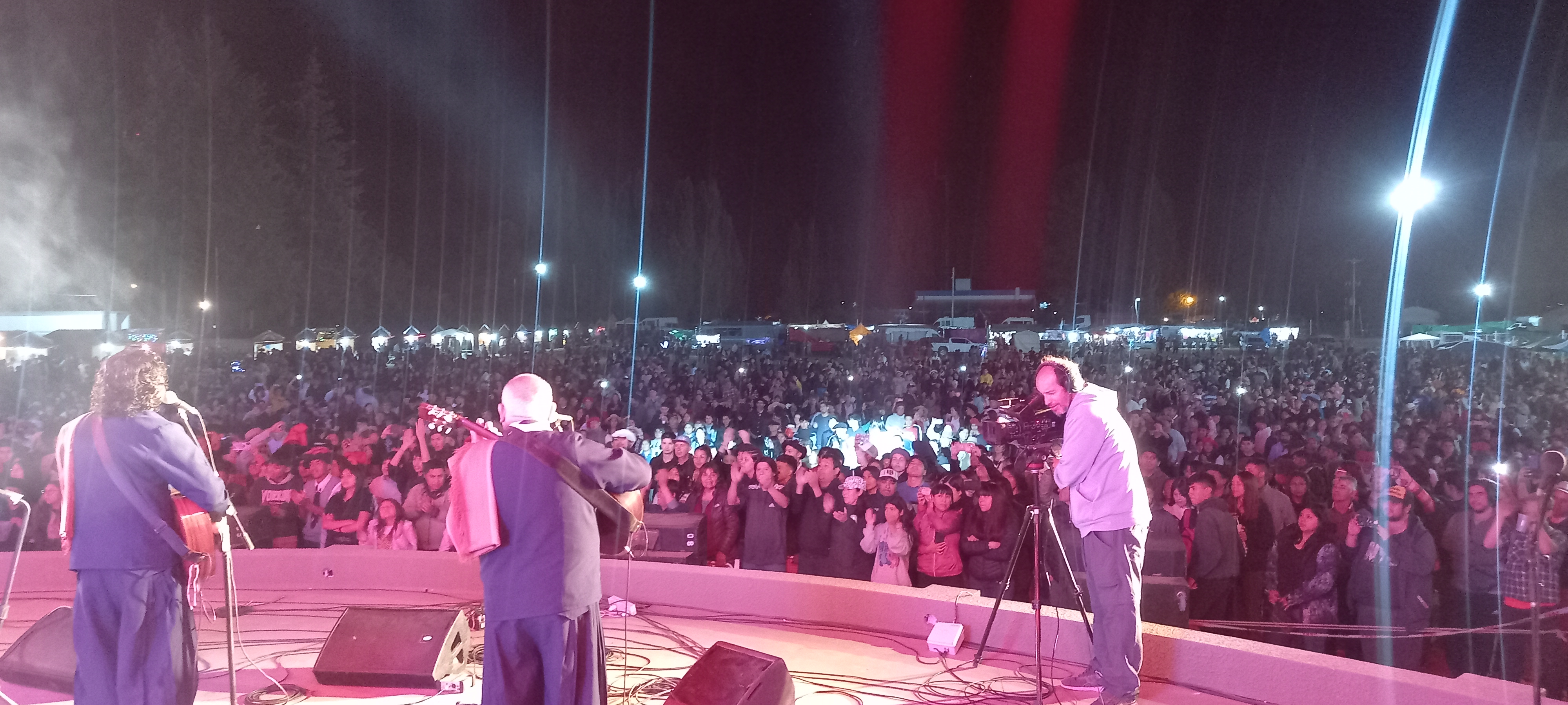 «FIESTA DEL JINETE Y FOLKLORE»GUALJAINA IMPRESIONANTE CANTIDAD DE PUBLICO EN LAS SEGUNDA JORNADA