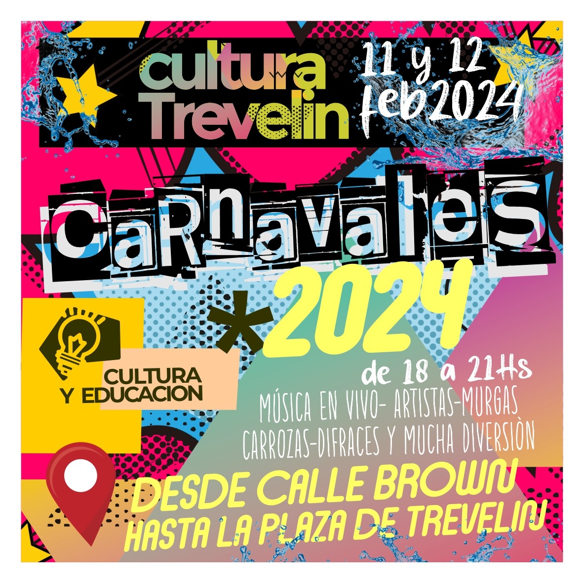 SE VIENEN CARNAVALES 2024 EN TREVELIN