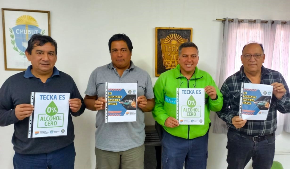 Tecka se suma a la Ley Alcohol Cero al Volante