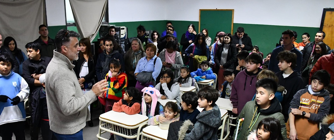 La sede de la Escuela Municipal de Robótica inaugurada; Esquel capital digital de Chubut.