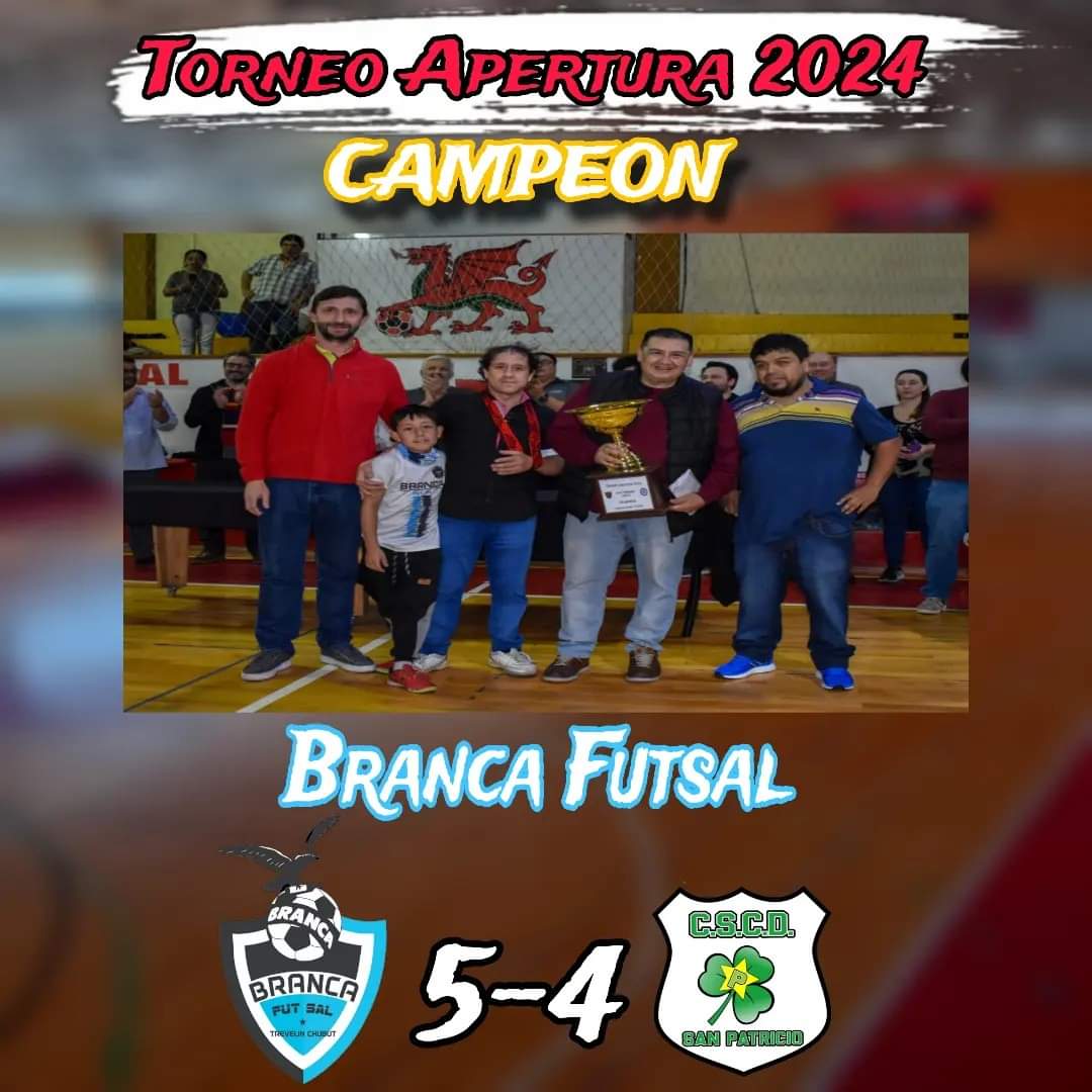 «EL ÚLTIMO GOL GANA» BRANCA CAMPEÓN