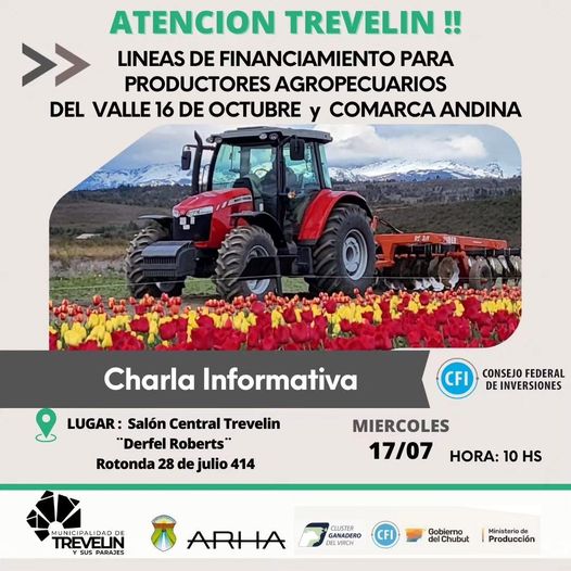 La Secretaría de Producción ofrece una charla informativa para interesados del sector agrícola ganadero