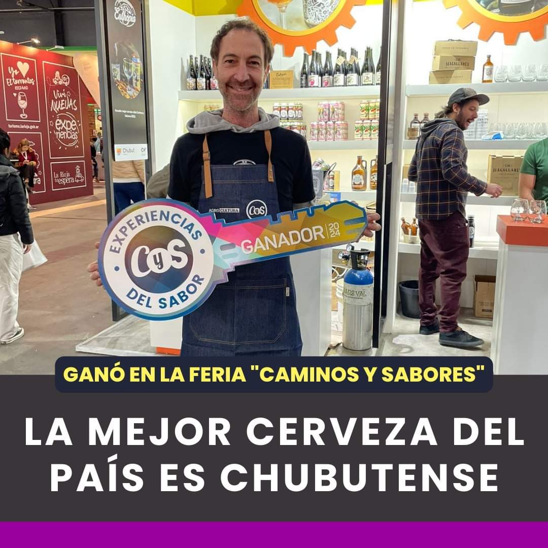 CAMPEONES: LA MEJOR CERVEZA DEL PAÍS ES DE TREVELIN