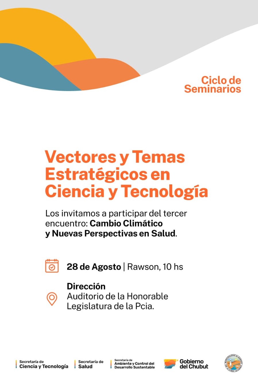 Gobierno invita a participar de un seminario sobre cambio climático y desarrollo integral