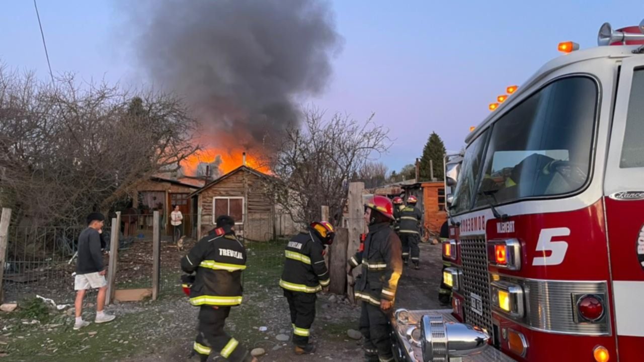 Un incendio provocó pérdidas totales en una vivienda