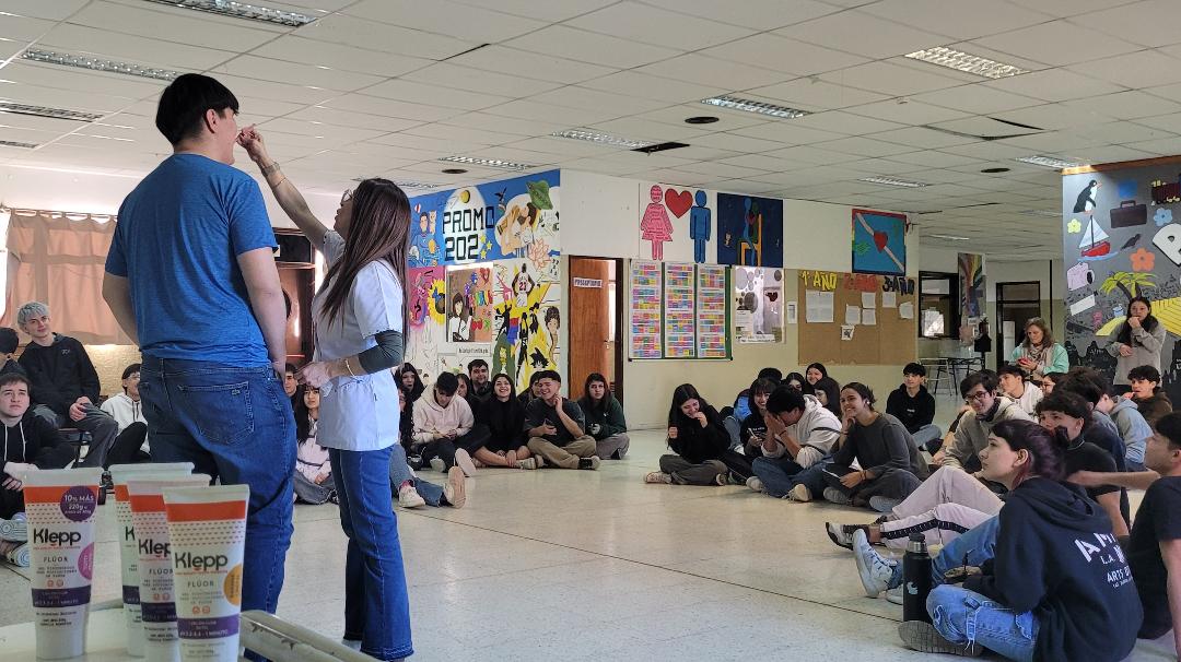 Provincia culminó el taller de salud bucal en escuelas de Rada Tilly