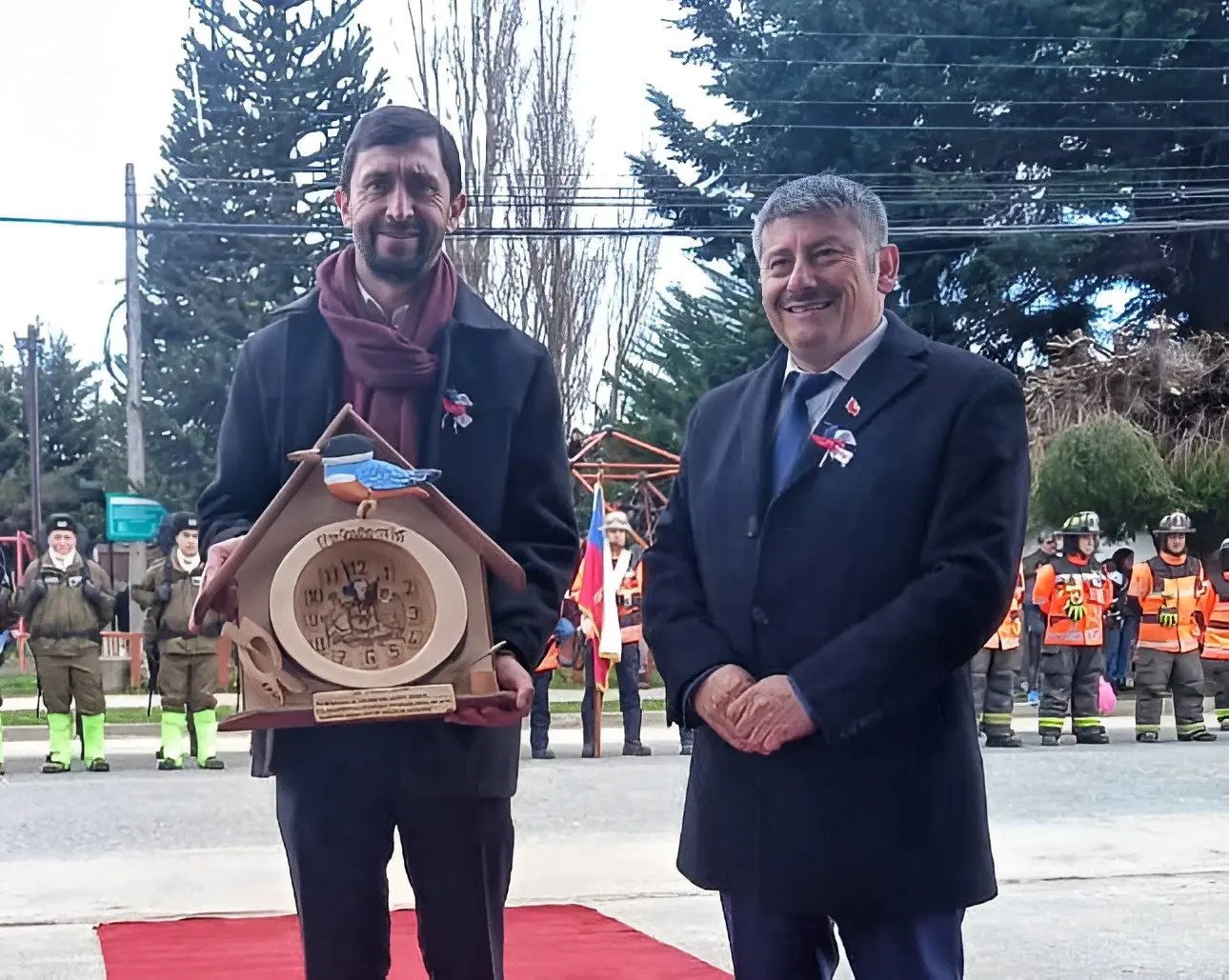 El intendente de Trevelin participa en las fiestas patrias chilenas en Futaleufú