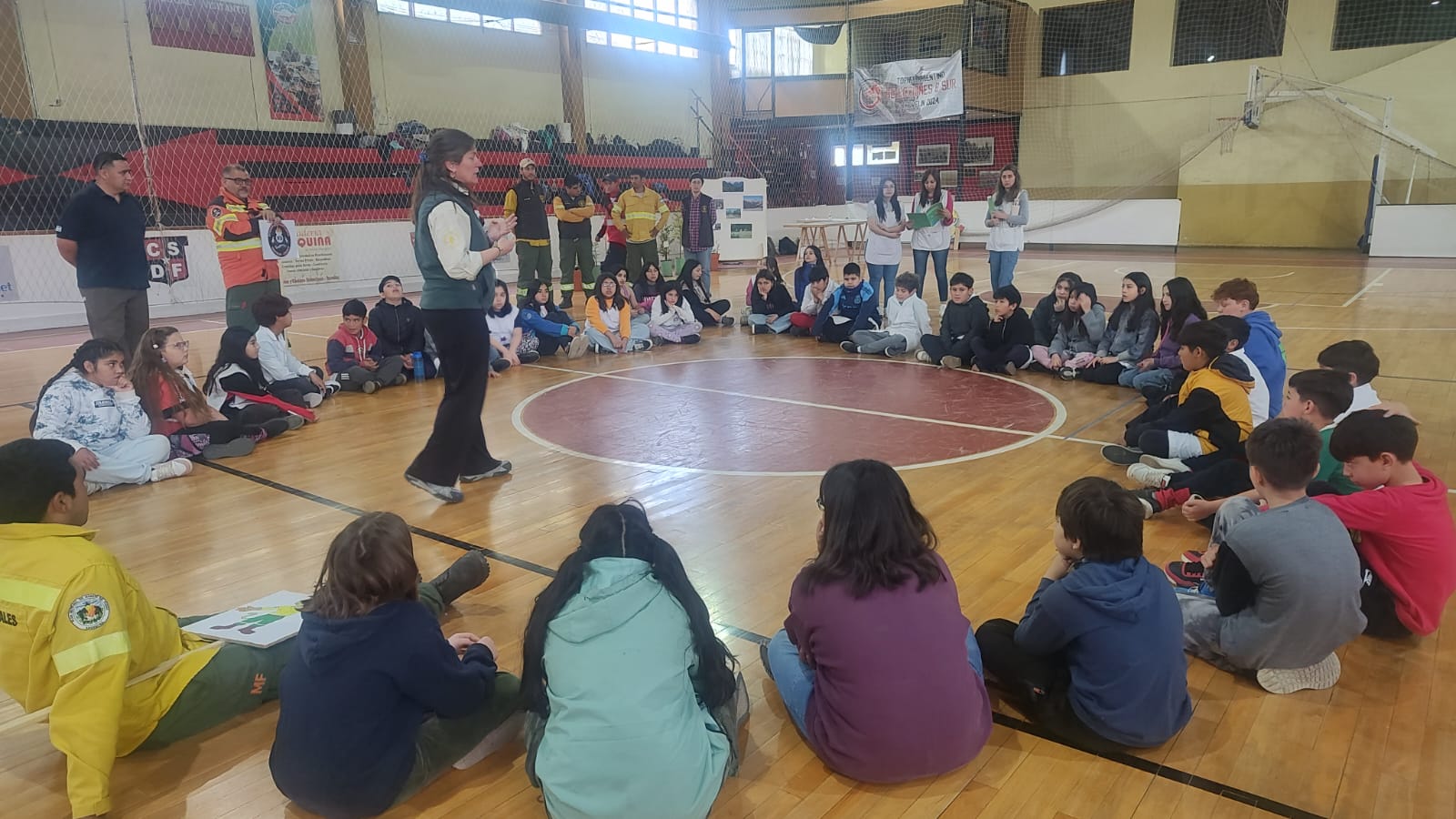 Trevelin se une a campaña de prevención de incendios para educación