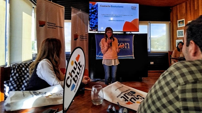 Trevelin fue el lugar donde se llevó a cabo la primera capacitación para productores vitivinícolas