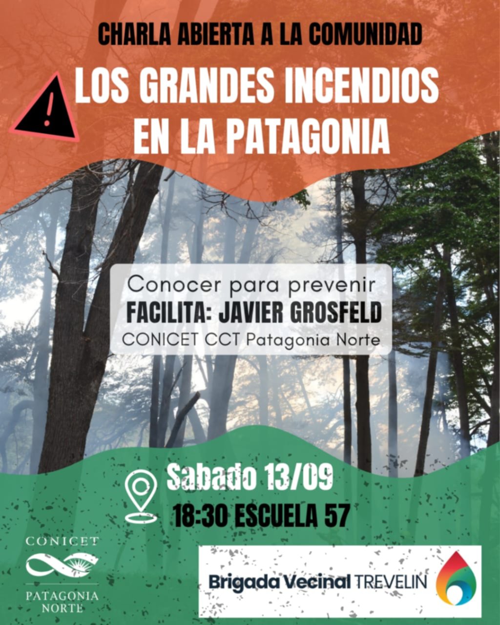 Trevelin se prepara para el verano con taller sobre prevención de incendios y nueva app de riesgo